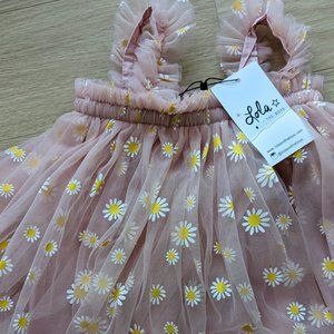 Lola + The Boys Floral Tulle dress